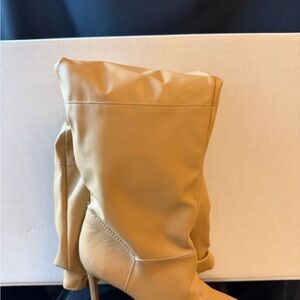 Womens Schutz BNIB Size 8 tan over the knee boots